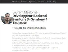 Tablet Screenshot of laurent-masforne.com